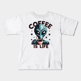 Coffee Is Life Kids T-Shirt